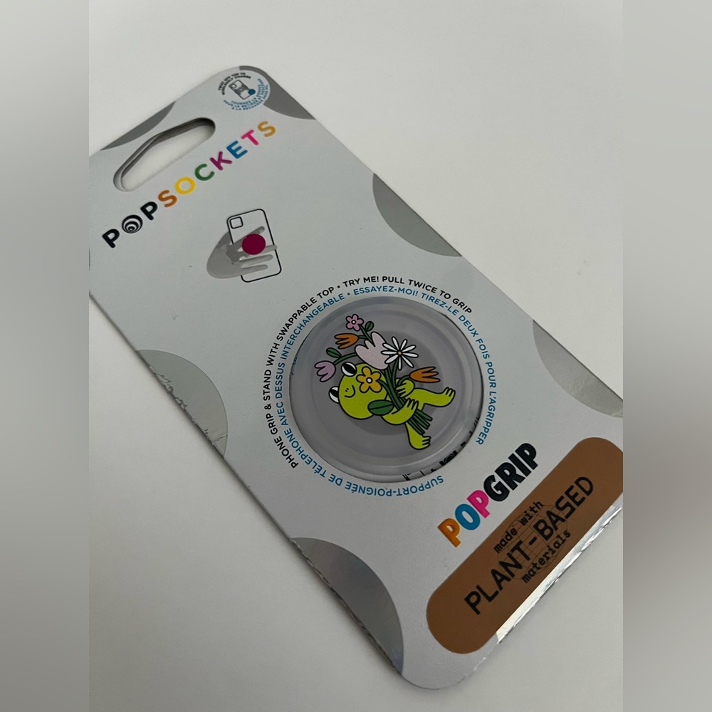 PopSockets Plant-Based PopGrip with Floral Design